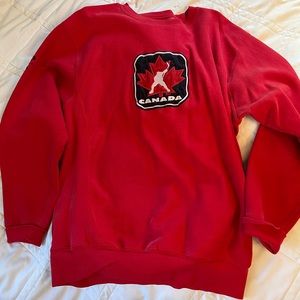 Vintage Canada Hockey Crewneck Sweater